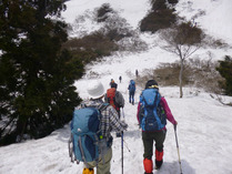 ⑦-1 金北山登山道