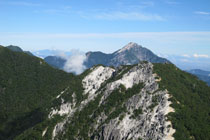 ⑤甲斐駒ケ岳2,967m(尾根の