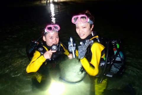 夜間潛水（有執照）