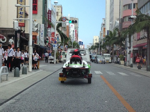 ジェットは海だけの乗り物ではありません笑