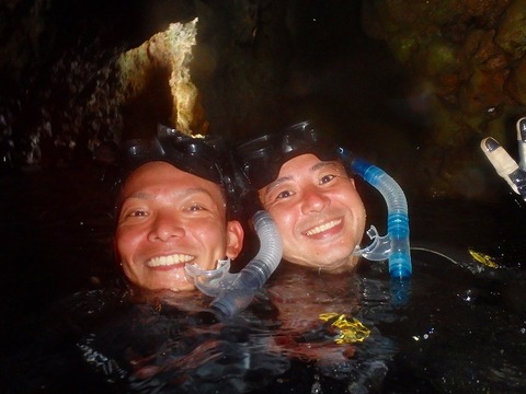 青の洞窟シュノーケルです！！