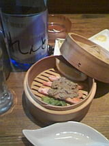 ずわい蟹 カニ身味噌塗り蒸し