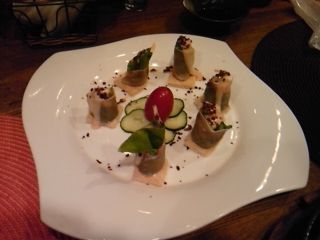 生ハムとクリームチーズサラダ