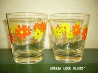 70's ADERIA LOCK GLASS *