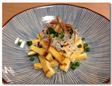 油揚げのしらす載せ