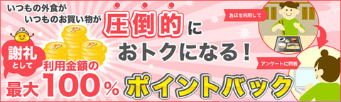 ちょびリッチモニター