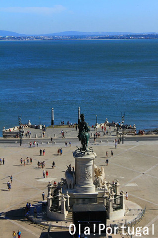 リスボン旅行記:Praca do Comercio コメルシオ広場