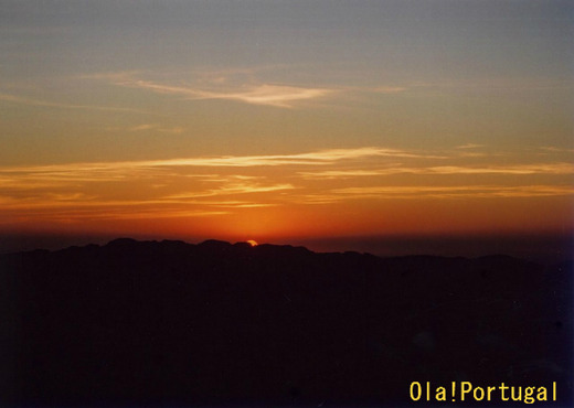 ポルトガル、マルヴァオンの夕日