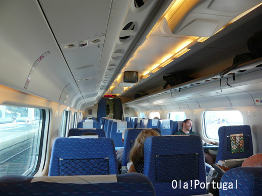 ポルトガル鉄道CPの特急Alfa Pendular アルファ・ペンドゥラール
