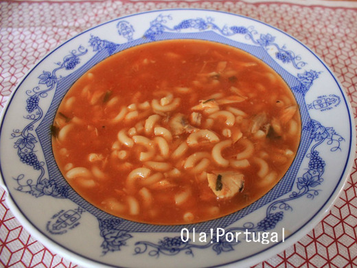 ポルトガル料理:Sopa de Peixe ソッパ・デ・ペイシェ(魚のスープ)