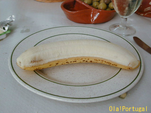 ポルトガルの果物:Banana バナーナ(バナナ)