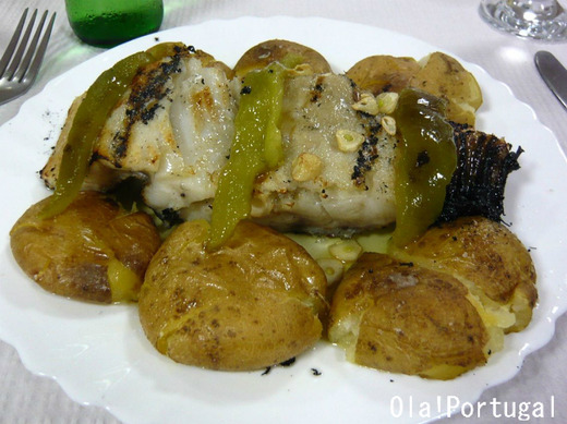 ポルトガル料理:Bacalhau assada バカリャウ・アサーダ