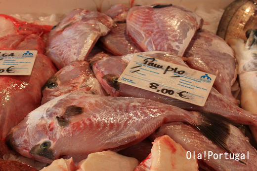 ポルトガルの魚料理:カワハギ