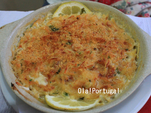 ポルトガル料理:Bacalhau com natas