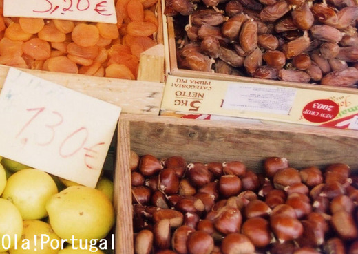 ポルトガル秋の味覚:Castanha 栗