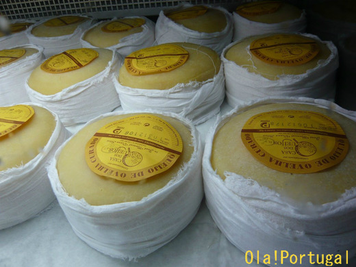 ポルトガルの羊のチーズ:Queijo de Ovelha