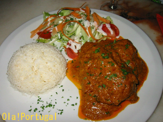 ポルトガル料理:Caril カリール(カレー)