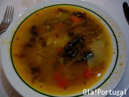 ポルトガル料理:Sopa de legumes ソッパ・デ・レグメス