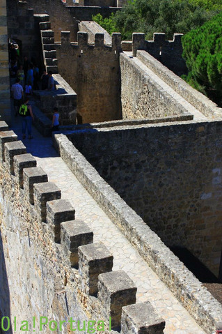 Castelo de Sao Jorge サン・ジョルジェ城(リスボン)