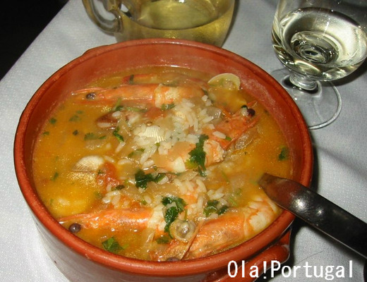 ポルトガル料理:Arroz de Marisco アローシュ・デ・マリシュコ