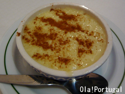 お米のデザート:Arroz Doce アローシュ・ドース
