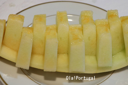 ポルトガルの夏の果物:Melao メラオン