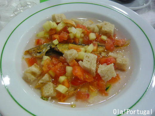 ポルトガル料理:Gaspacho ガスパチョ(冷製スープ)