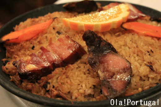 ポルトガル料理:Arroz de Pato アロース・デ・パト