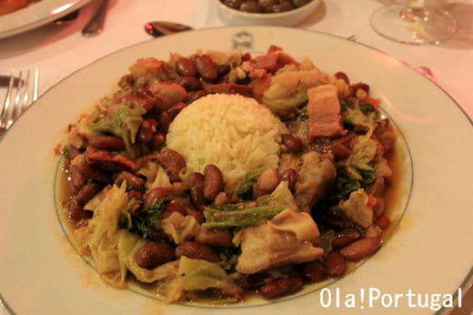 ポルトガル料理:Feijoada a Transmontana フェイジョアーダ
