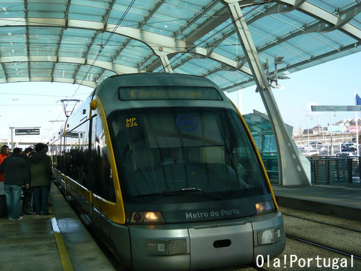 ポルトの路面電車:Metro de Porto メトロ・ド・ポルト
