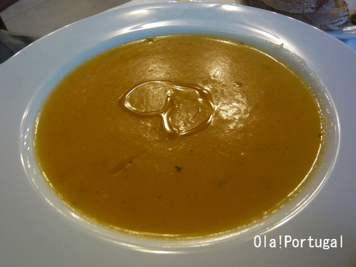 ポルトガル料理:Sopa de legumes 野菜スープ