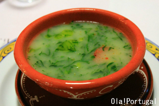 ポルトガル料理:Caldo Verde カルド・ヴェルデ