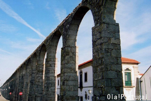 ポルトガルの水道橋:Vila do Conde ヴィラ・ド・コンデ
