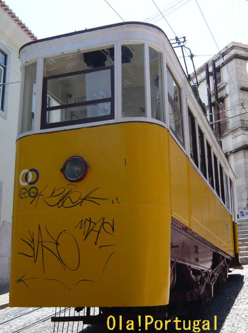 Ascensor da Gloria, Lisboa, Portugal