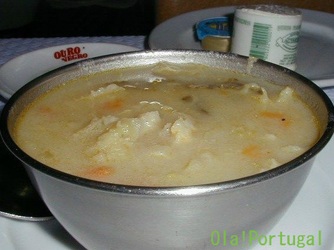 ポルトガル料理:ソッパ・デ・レグメス Sopa de legumes