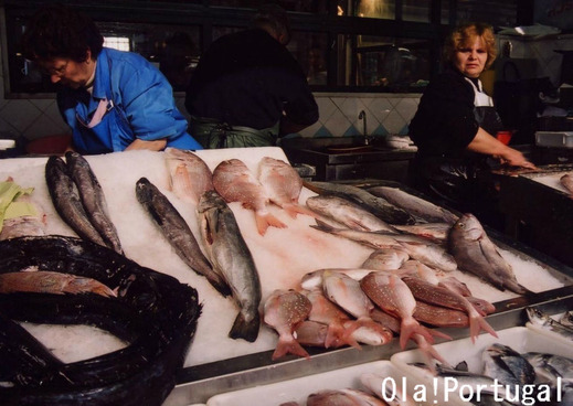 ポルトガルの魚市場(リスボン)