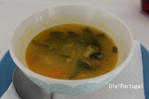 ポルトガル料理:Sopa de legumes 野菜スープ