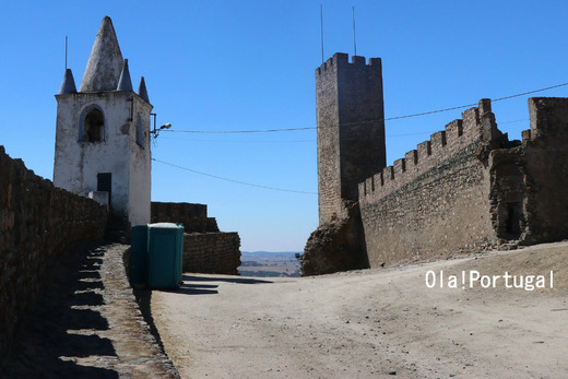 ポルトガル城跡巡り:Castelo de Arraiolos アライオロス城