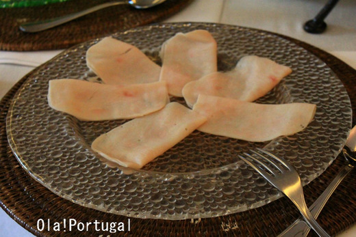 ポルトガルの朝食:Fiambre de Peru (七面鳥のハム)