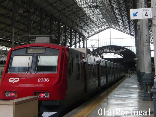 世界の車窓から:ポルトガル、リスボンのロシオ駅構内