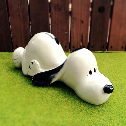 Italian Coin Bank Snoopy 1969 : The Old Snoopy Collection