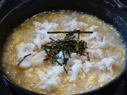 蟹雑炊