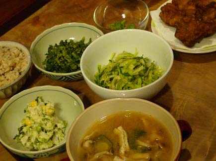 晩御飯