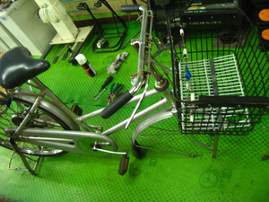 新聞配達自転車　レストア・オーバーホール済み！！ 新聞配達自転車 レストア・オーバーホール済み！！