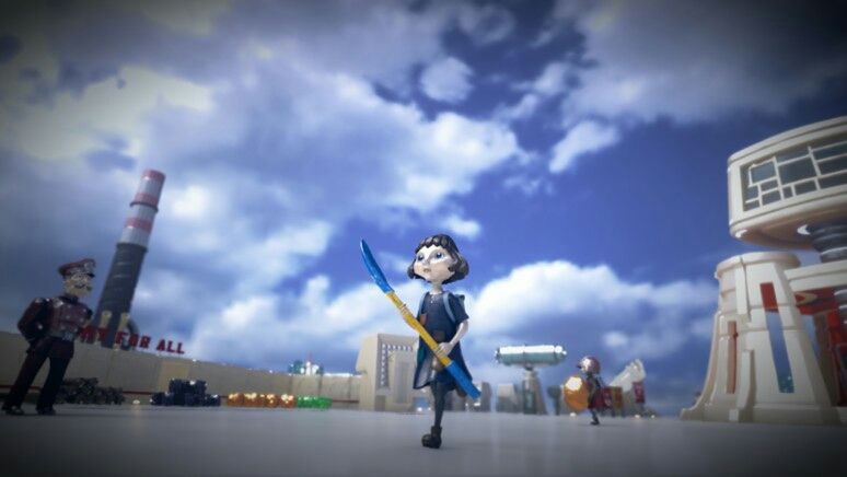 『The Tomorrow Children(トゥモロー チルドレン)』は、SIE JAPAN Studioと気鋭の開発スタジオ・Q,Games(キュー・ゲームス)のタッグが送り出すオンライン専用