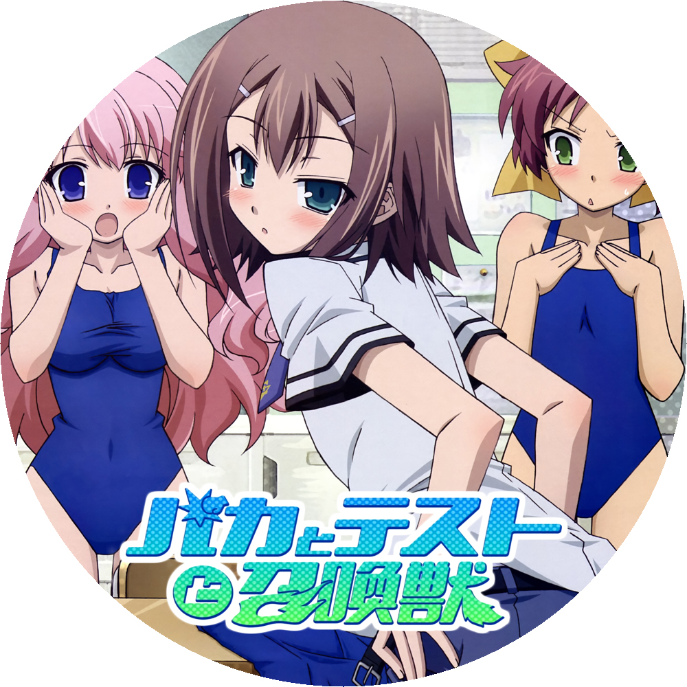 NRKスタヂヲ DVDラベル ライブドア出張所バカとテストと召喚獣 (4枚)