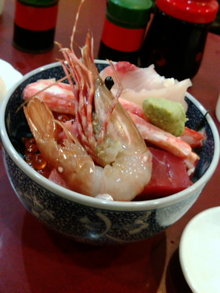 海鮮丼