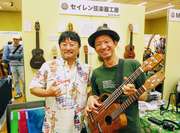 ダブルネックウクレレといっても同じものはないのがハンクラです