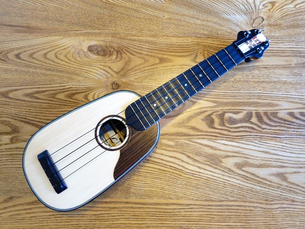 オーダーウクレレTATSUYA MITSUI type L No.370 レポート : かどさんと 