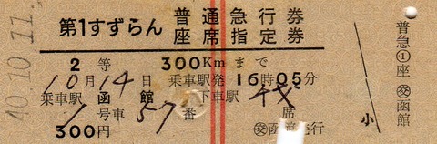 使用済 国鉄 切符 マルス券 急行 指定席券 2枚セット みまさか 2号 姫路 8f141b66-s.jpg